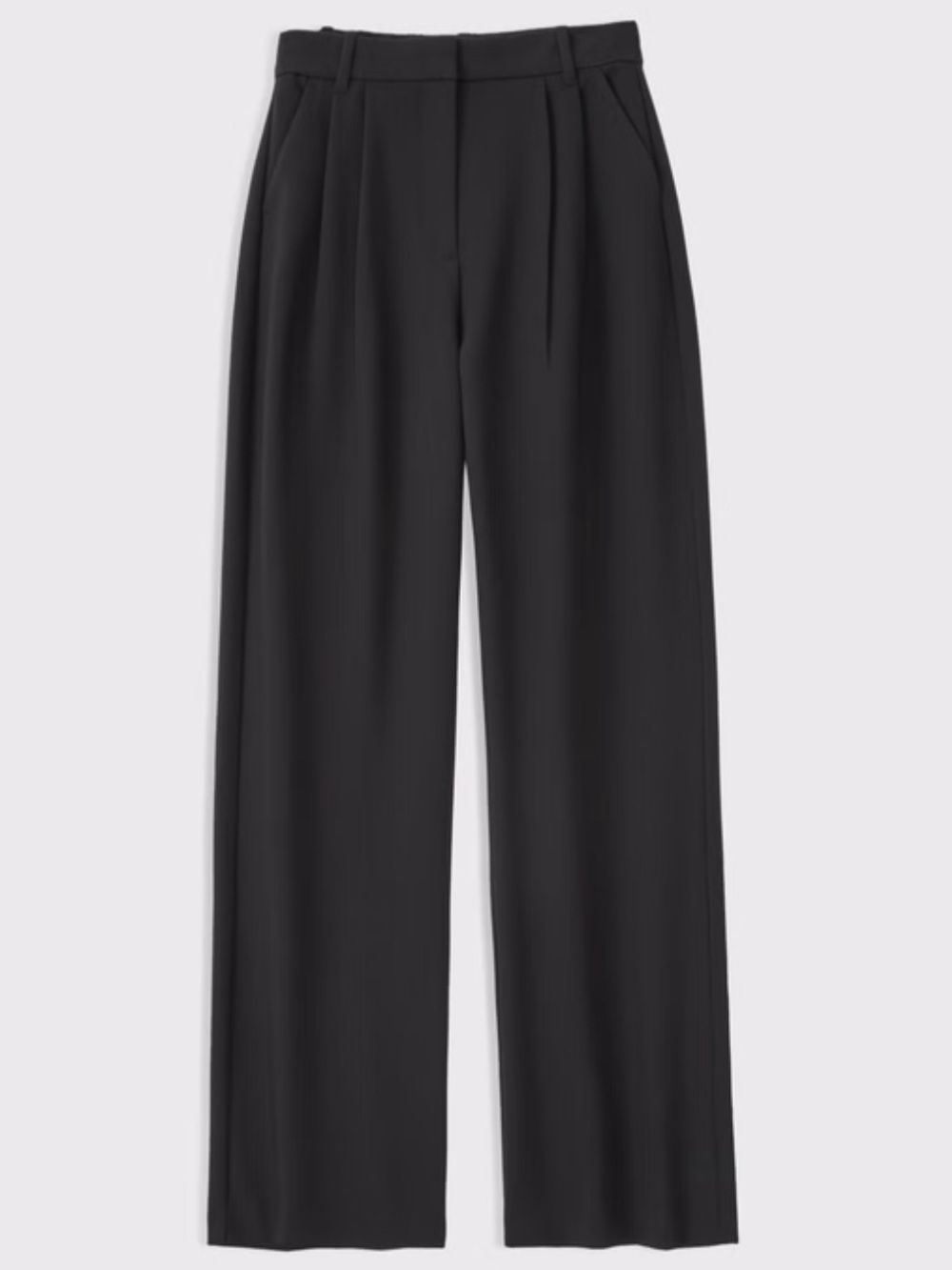 Curve Love A&F Sloane Tailored Wide Leg Pant